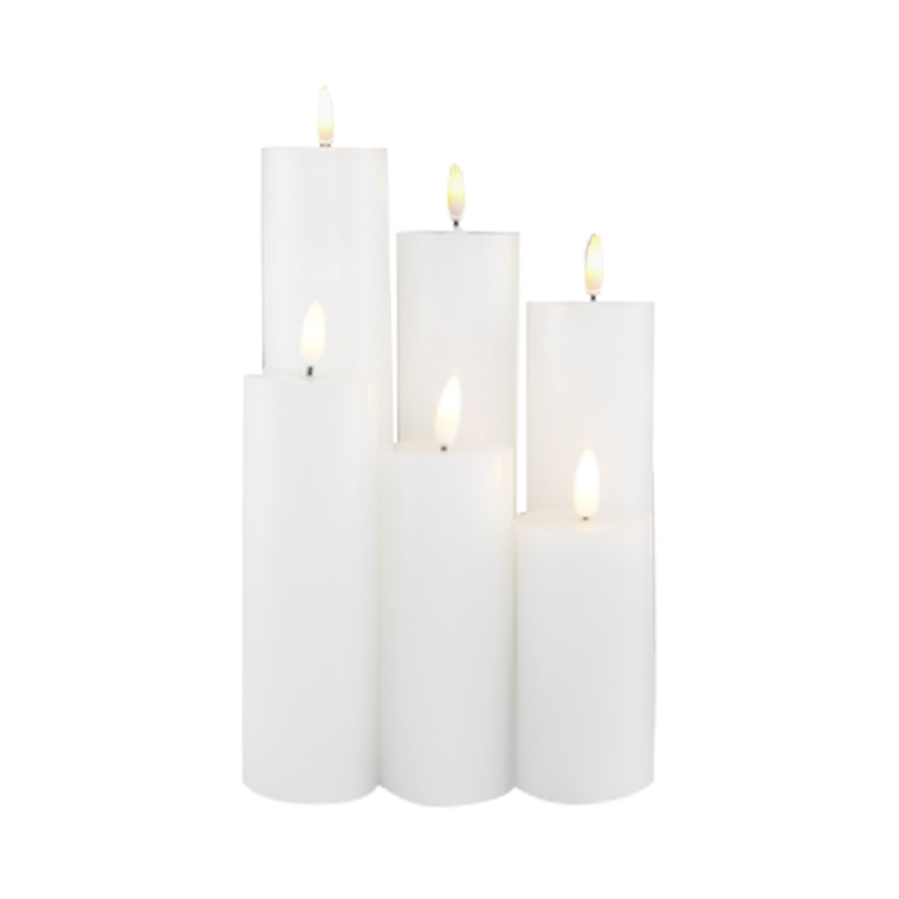 3D -liekin LED -koristeellinen kynttilä